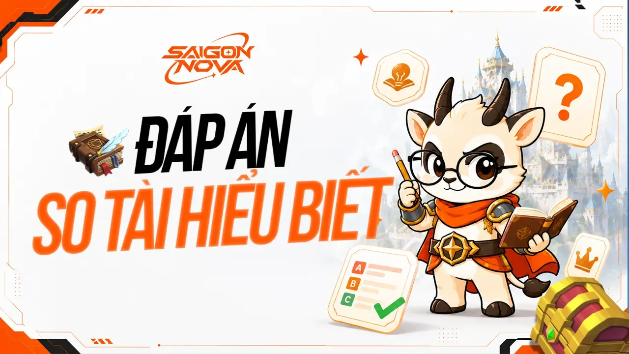 Đáp án So Tài Hiểu Biết Infinity Kingdom (Tiếng Anh)